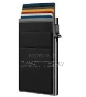 Smart Metal Pop-Up Card Holder Wallet