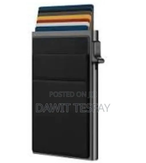 Smart Metal Pop-Up Card Holder Wallet