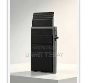 Smart Metal Pop-Up Card Holder Wallet