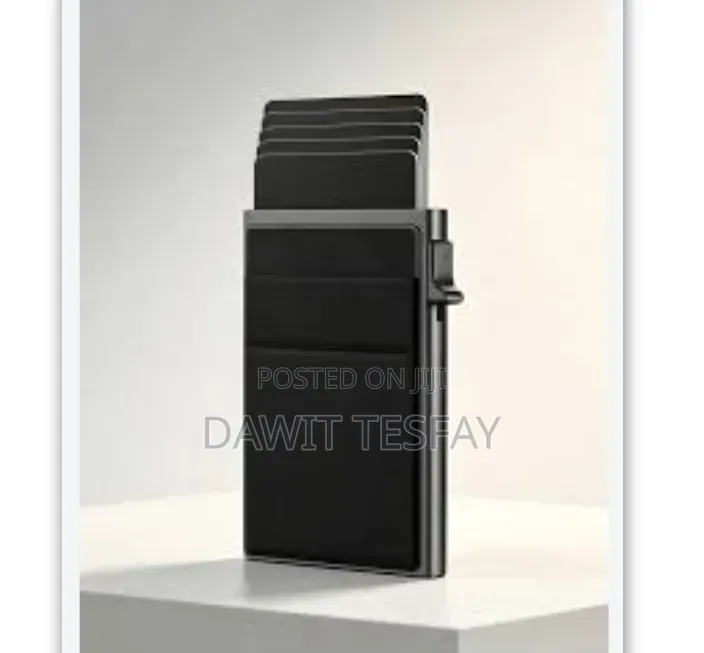 Smart Metal Pop-Up Card Holder Wallet