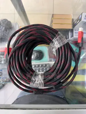 የ10 ሜ ከፍተኛ ፍጥነት ያለው ኤችዲኤምአይ ገመድ10M Braided High Speed HDMI Cable 10ሜትር