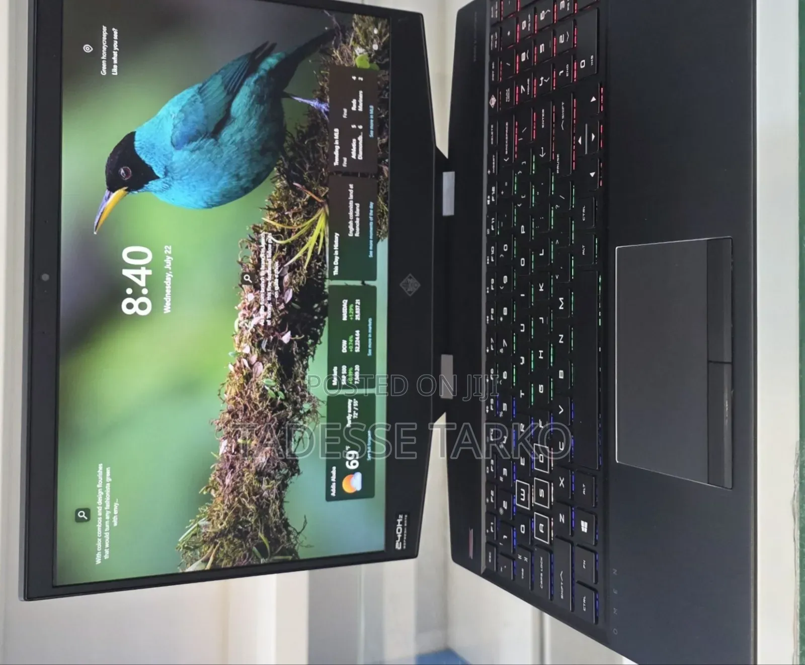 New Laptop HP Omen 15 16GB Intel Core i7 SSD 1T