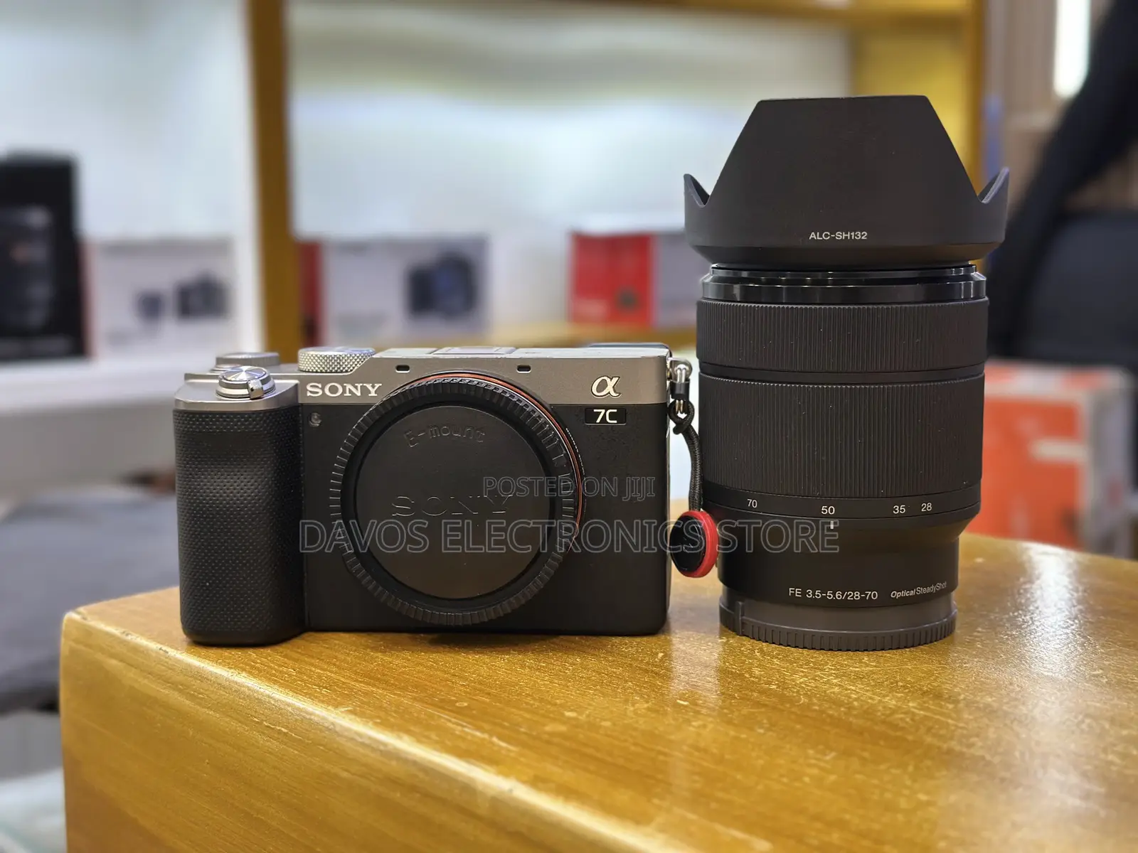 Sony A7C Mirrorless Camera With 28-70mm Kit Lens (Silver)
