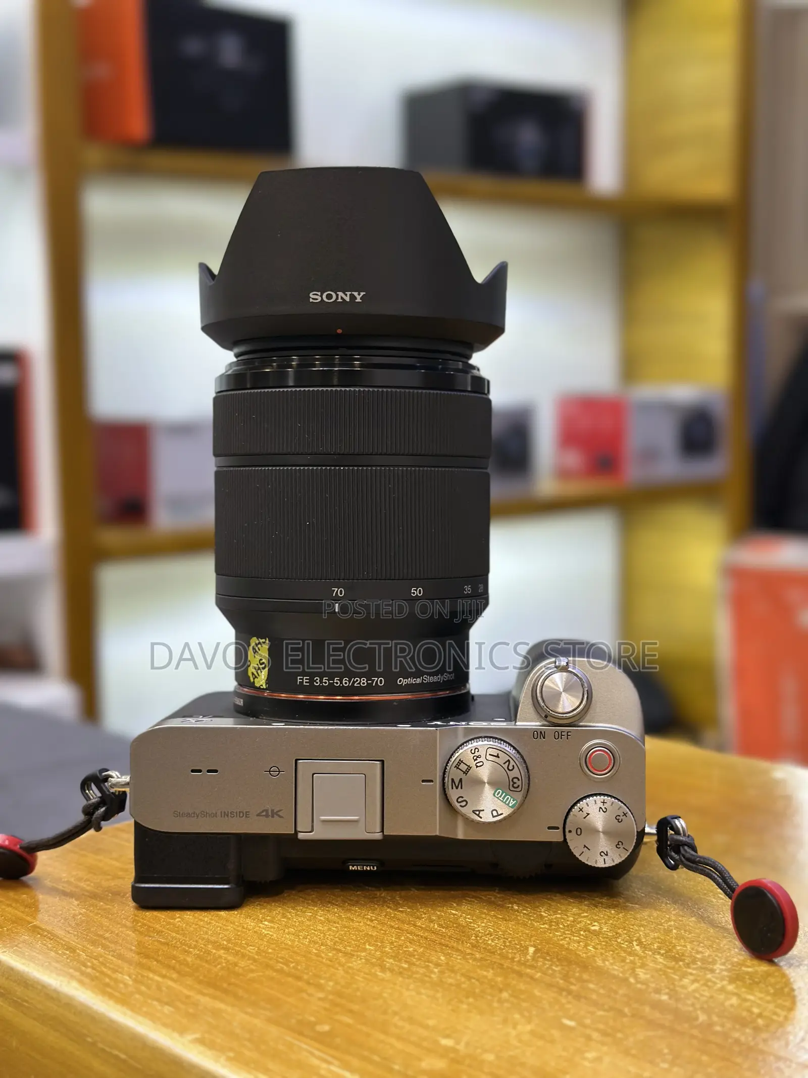 Sony A7C Mirrorless Camera With 28-70mm Kit Lens (Silver)