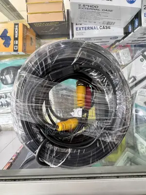 20 ሜትር የአናሎግ ካሜራ ኬብል (High Quality Analog CCTV Cable) 20M