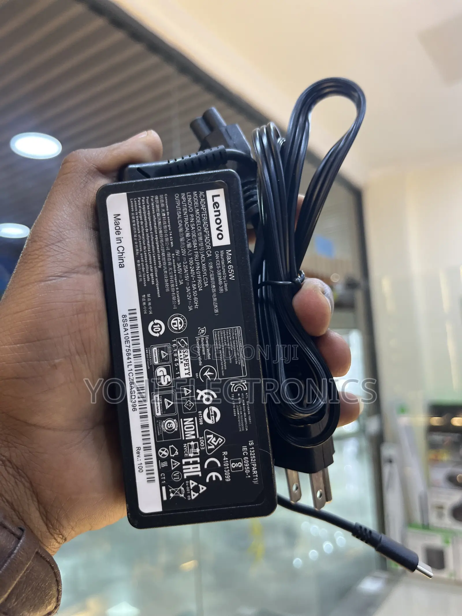 Lenovo 65w USB-C AC Adapter Charger (Adlx65ylc3a)