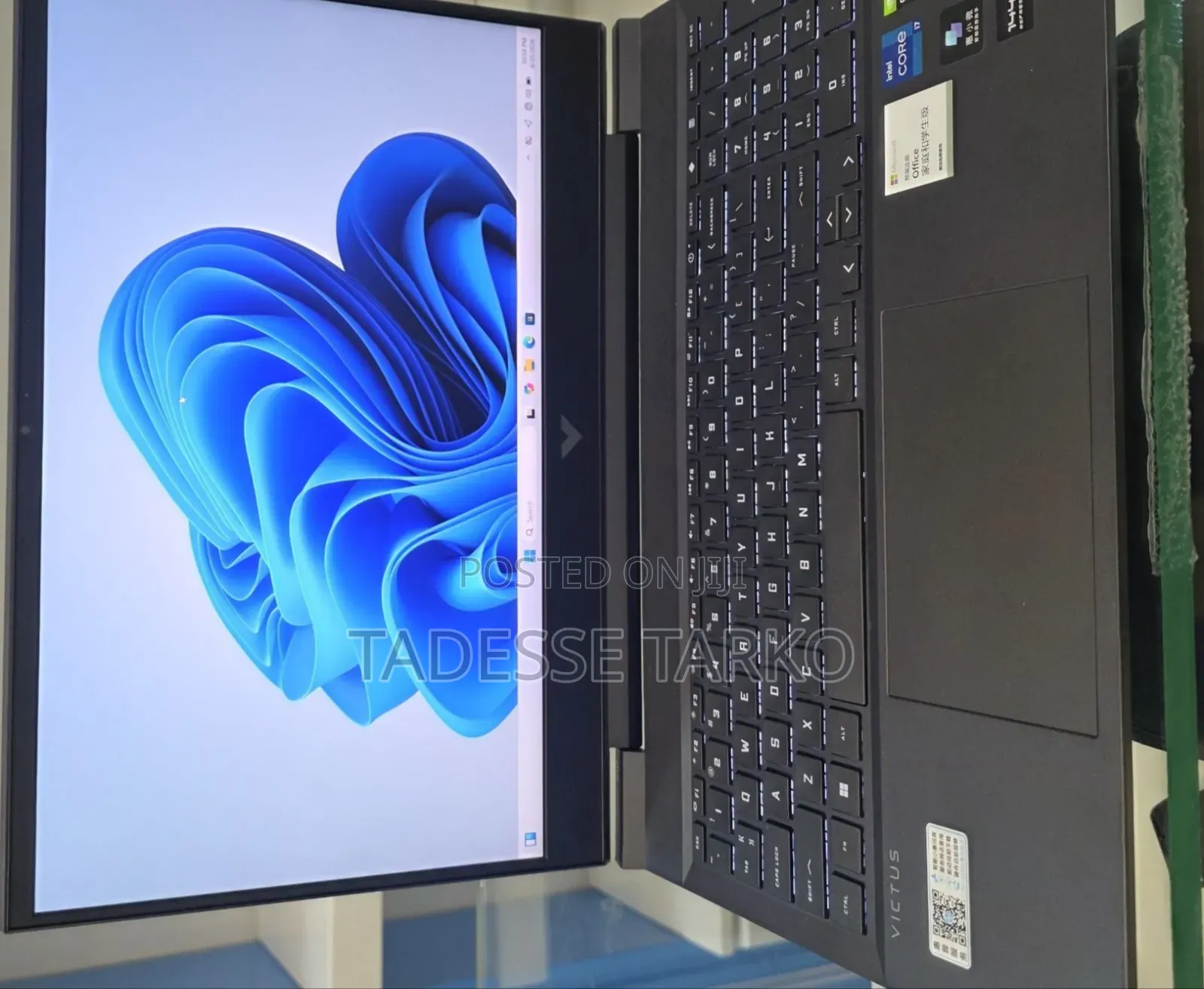 New Laptop HP Victus 16 16GB Intel Core i7 SSD 512GB