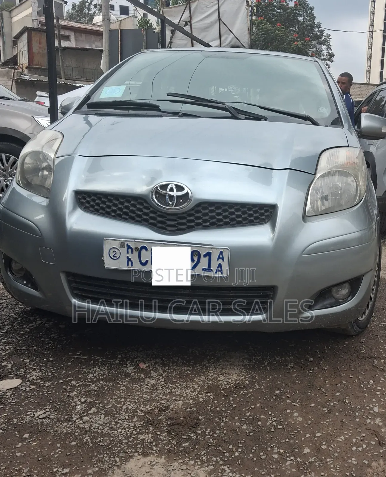 Toyota Yaris 2009 Gray