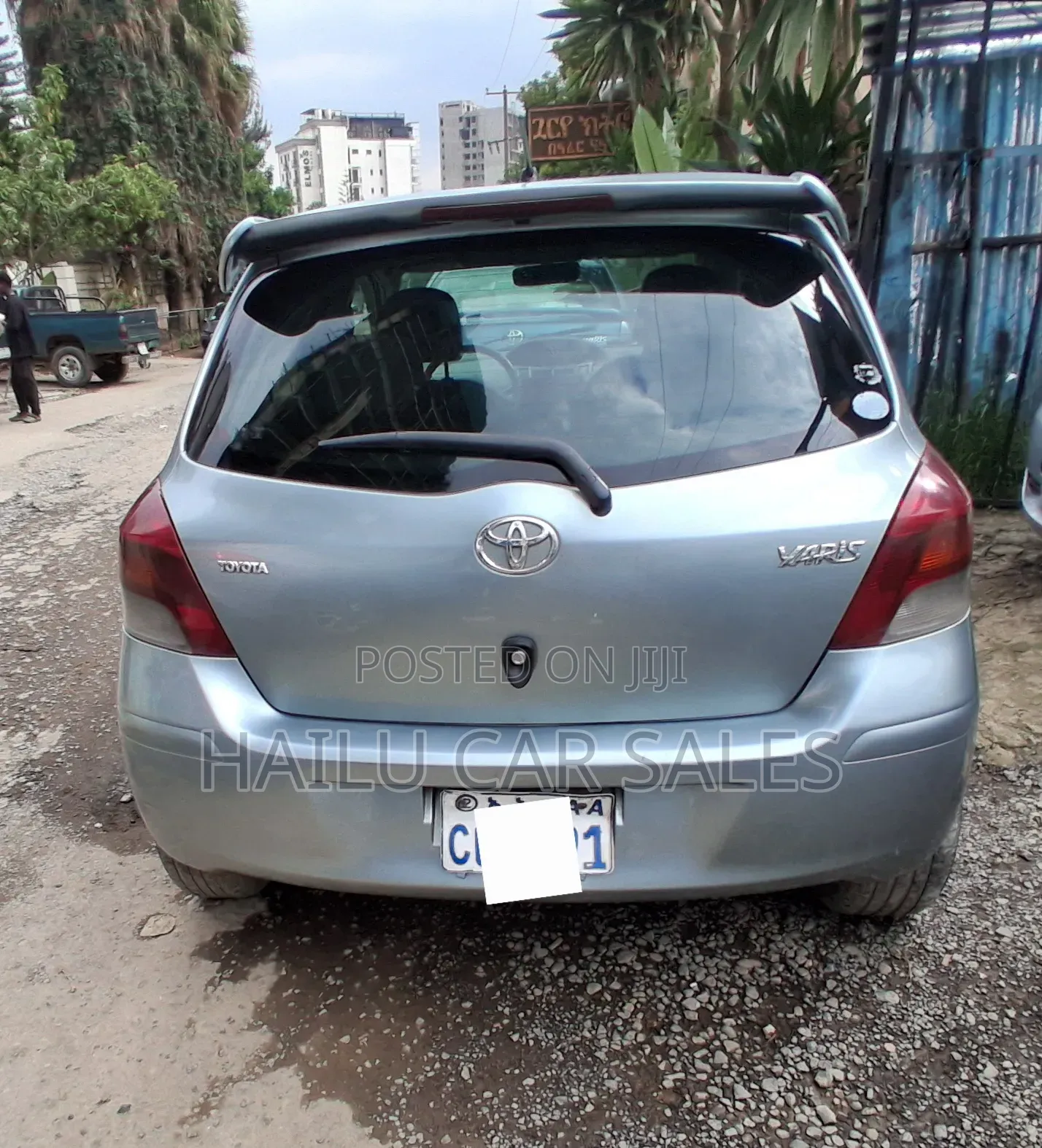 Toyota Yaris 2009 Gray