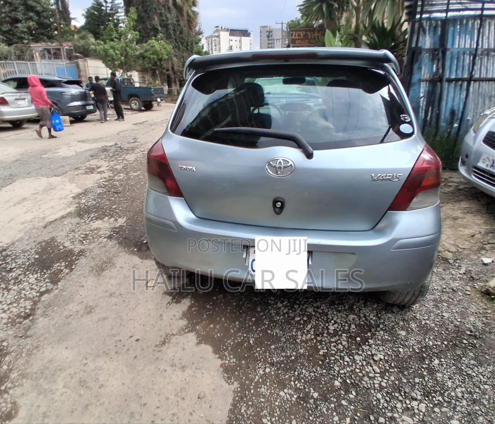 Toyota Yaris 2009 Gray