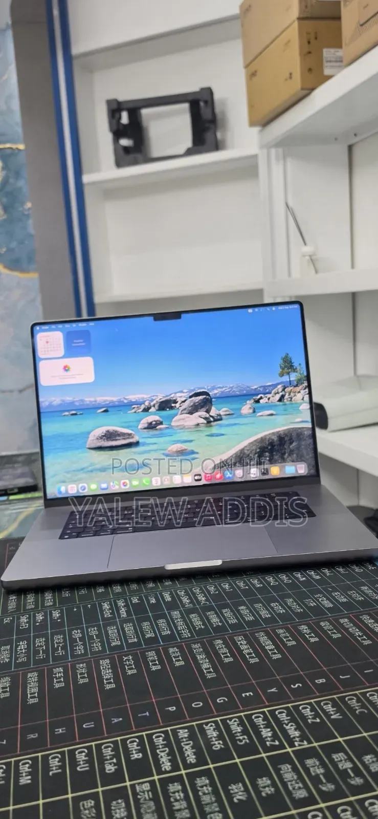 New Laptop Apple MacBook Pro 2021 M1 16GB Apple M1 SSD 512GB