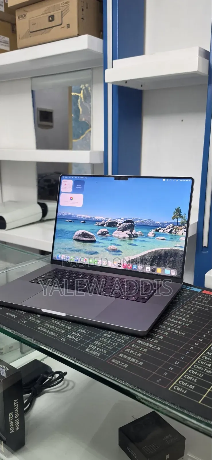 New Laptop Apple MacBook Pro 2021 M1 16GB Apple M1 SSD 512GB