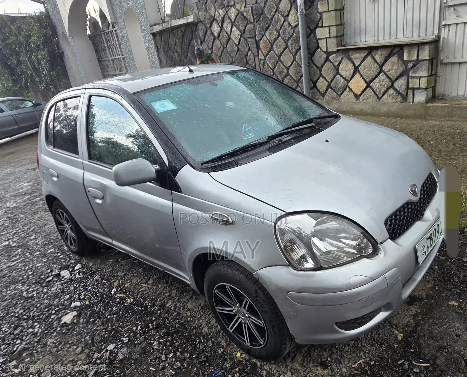 Toyota Vitz 1.0 FWD 3dr 2002 Silver