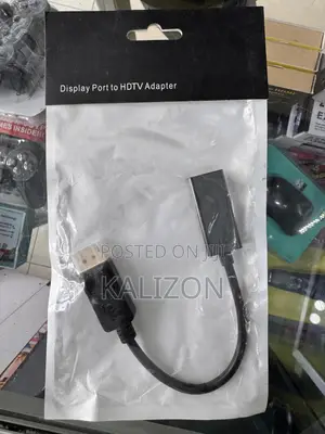 ዲስፕሌይ ፖርት ወደ ኤችዲኤምአይ መለወጫ (DisplayPort to HDTV Adapter) DP