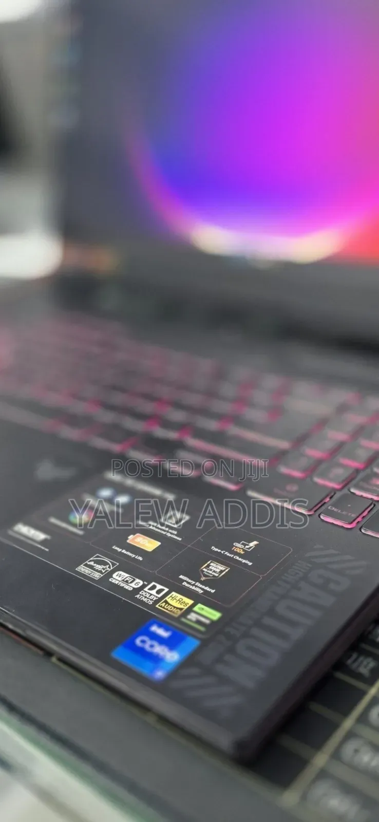 New Laptop Asus TUF Gaming F15 16GB Intel Core i7 SSD 1T