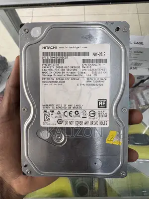 የ500 ጊጋባይት ዴስክቶፕ ሃርድ ዲስክ Hitachi 500GB 3.5" SATA Desktop Hard Drive
