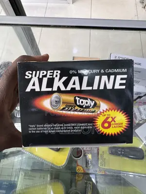 የ ሪሞት ባትሪ Toply Super Alkaline AA LR6 1.5V Batteries (Box)