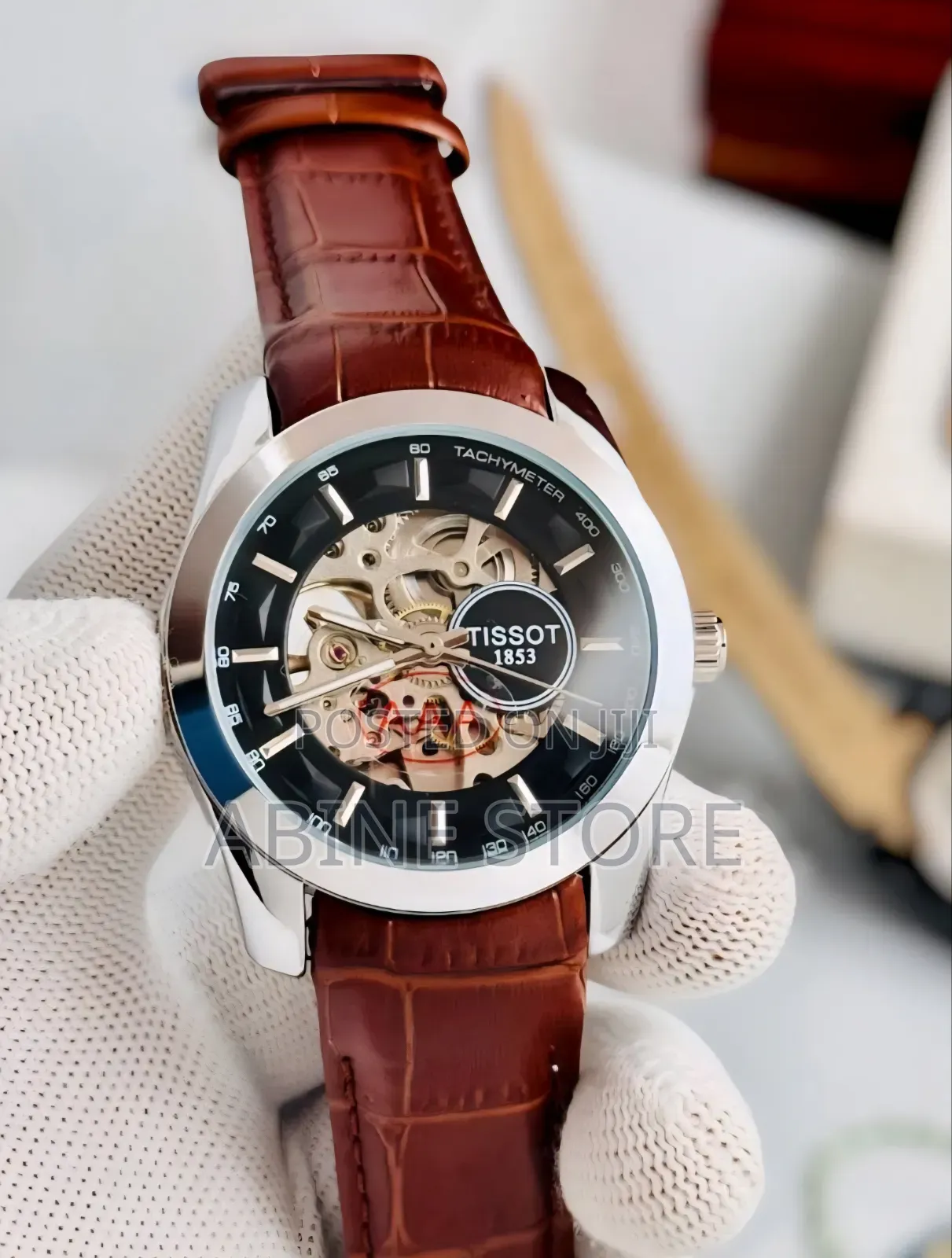 Tissot 1853 Automatic Premium Quilted Leather Watch