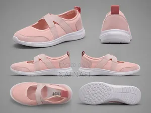 DubaiImported Women’s Pink Casual Sneakers – Lightweight Comfortable