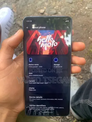 Motorola Moto G Power (2025) 128 GB Black