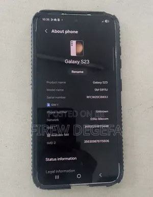 Samsung Galaxy S23 256 GB White