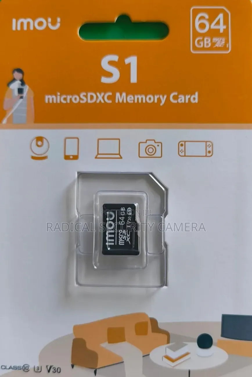 IMOU 64GB Micro SD Card | Memory Card for CCTV Security Camera