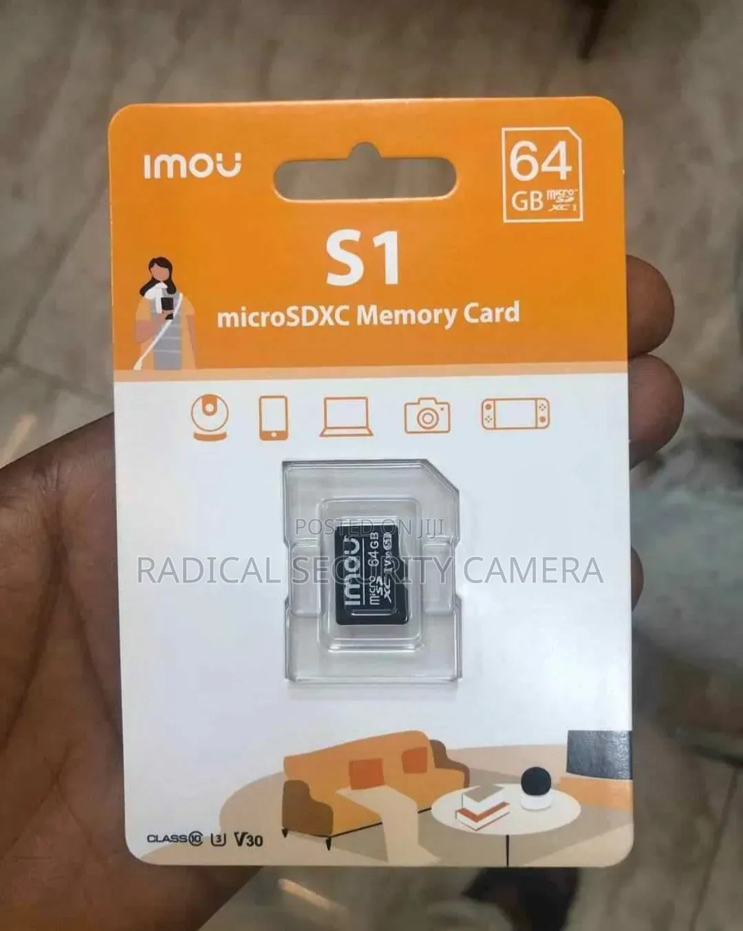 IMOU 64GB Micro SD Card | Memory Card for CCTV Security Camera