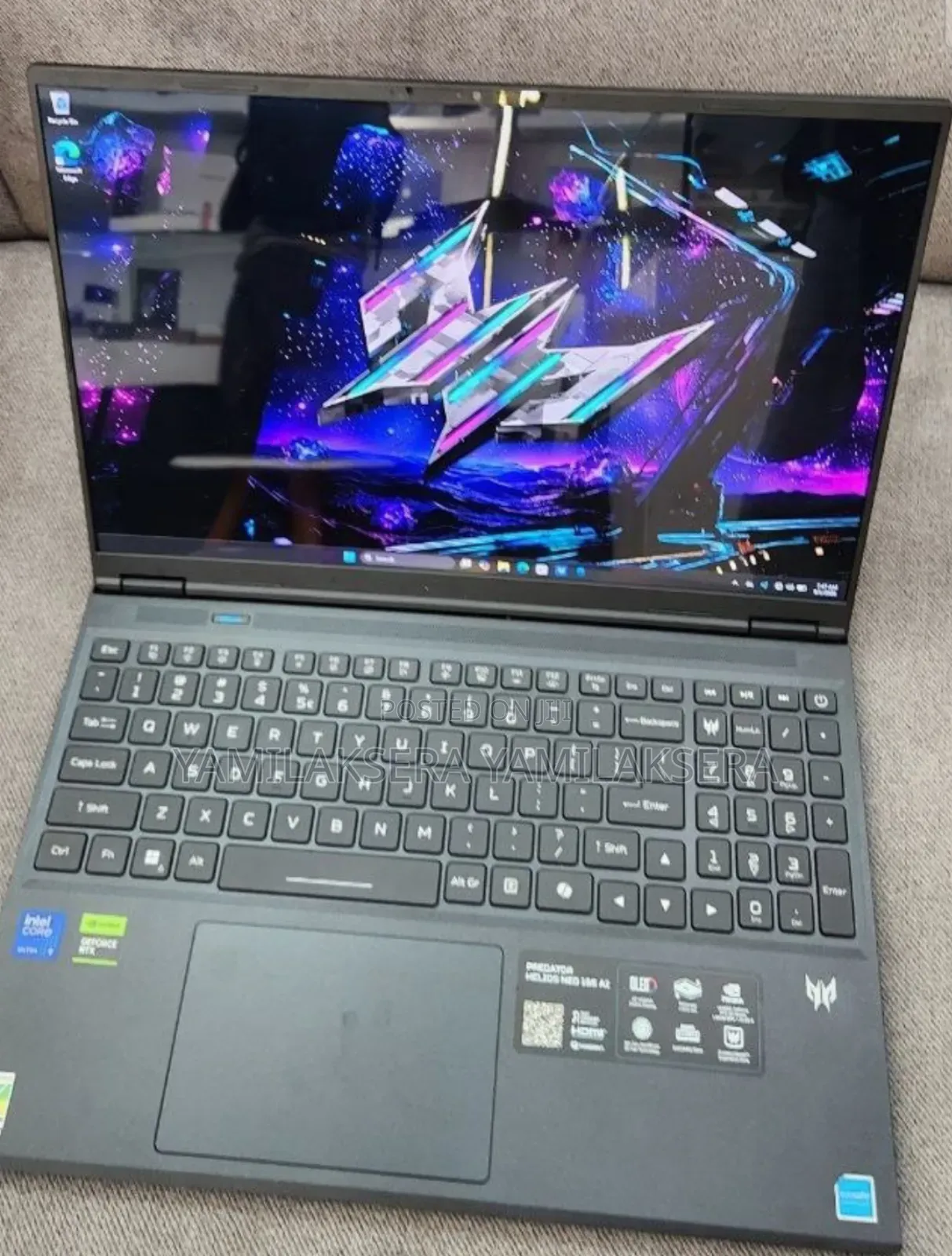 New Laptop Acer Predator Helios Neo 16 32GB Intel Core Ultra 9 SSD 1T