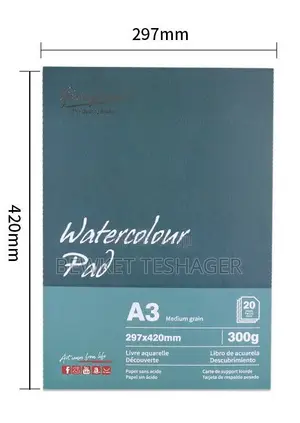 Cotton Watercolor Pad 300 Mg