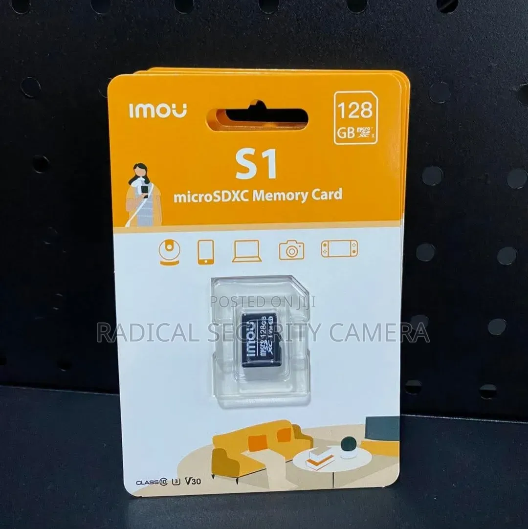 IMOU 128GB Micro SD Card | Memory Card for CCTV Security Camera S1