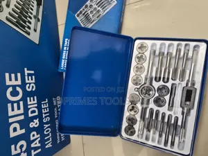 Tap and Die Set 20PCS Thread Repair Thread Cutting Tool in Ethiopia
