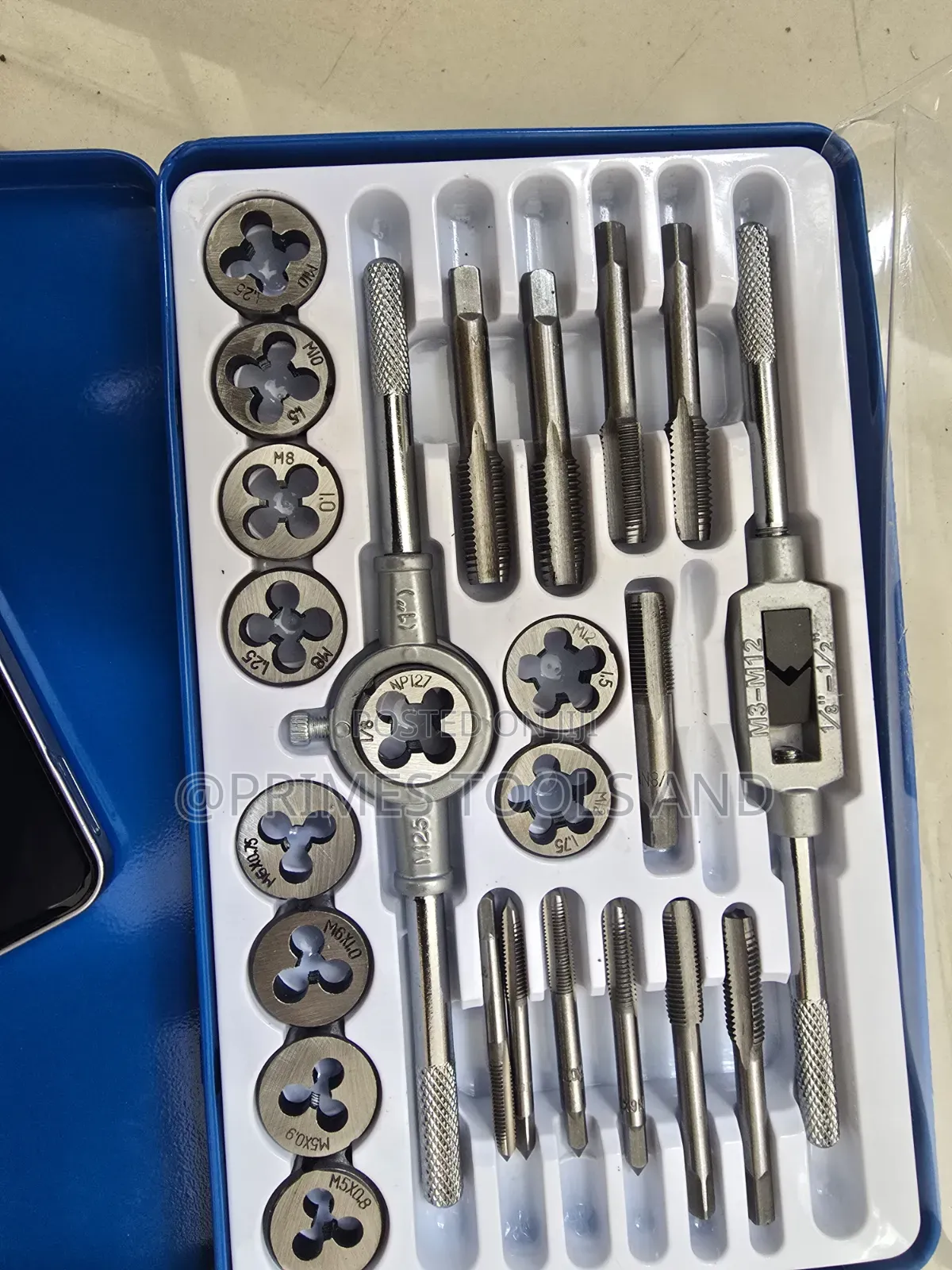 Tap and Die Set 20PCS Thread Repair Thread Cutting Tool in Ethiopia