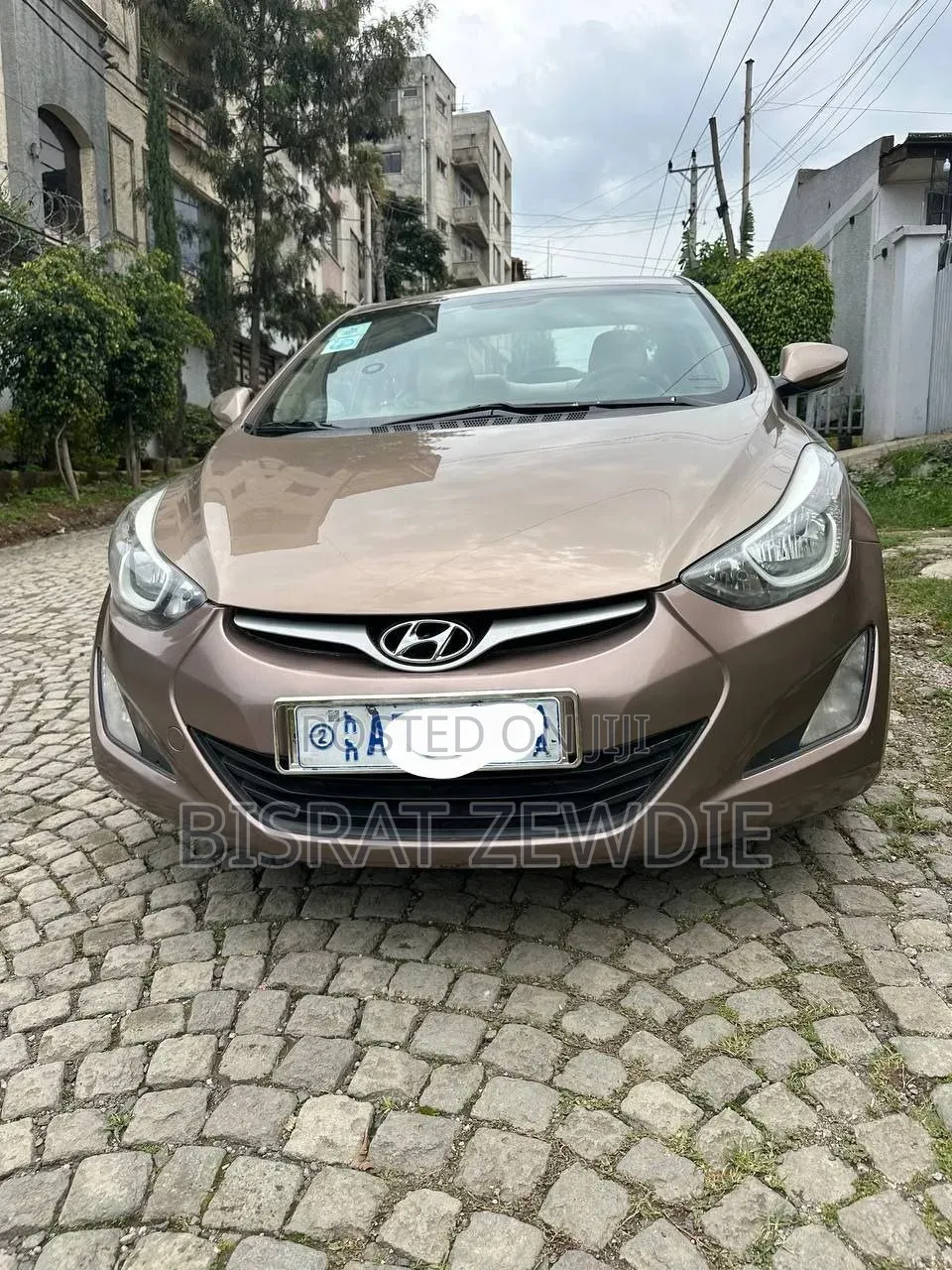Hyundai Elantra Limited 4dr Sedan (1.8L 4cyl 6A) 2015 Brown