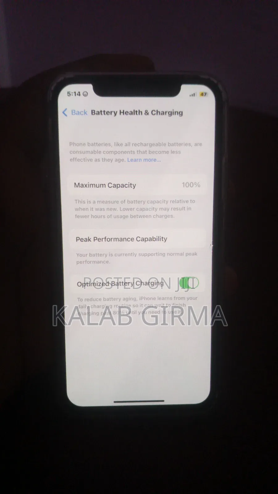 New Apple iPhone X 256 GB White