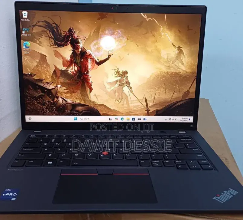 New Laptop Lenovo ThinkPad T14 16GB Intel Core i7 SSD 512GB