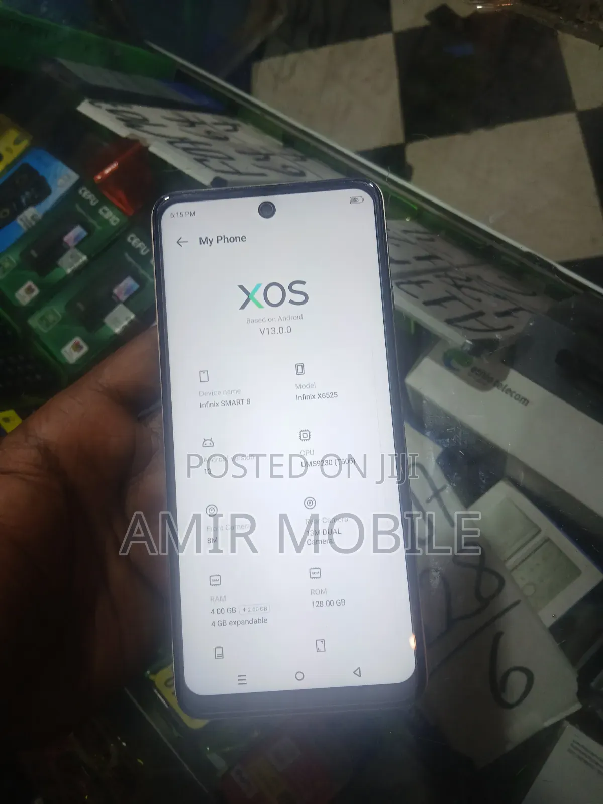 Infinix Smart 8 128 GB Gold