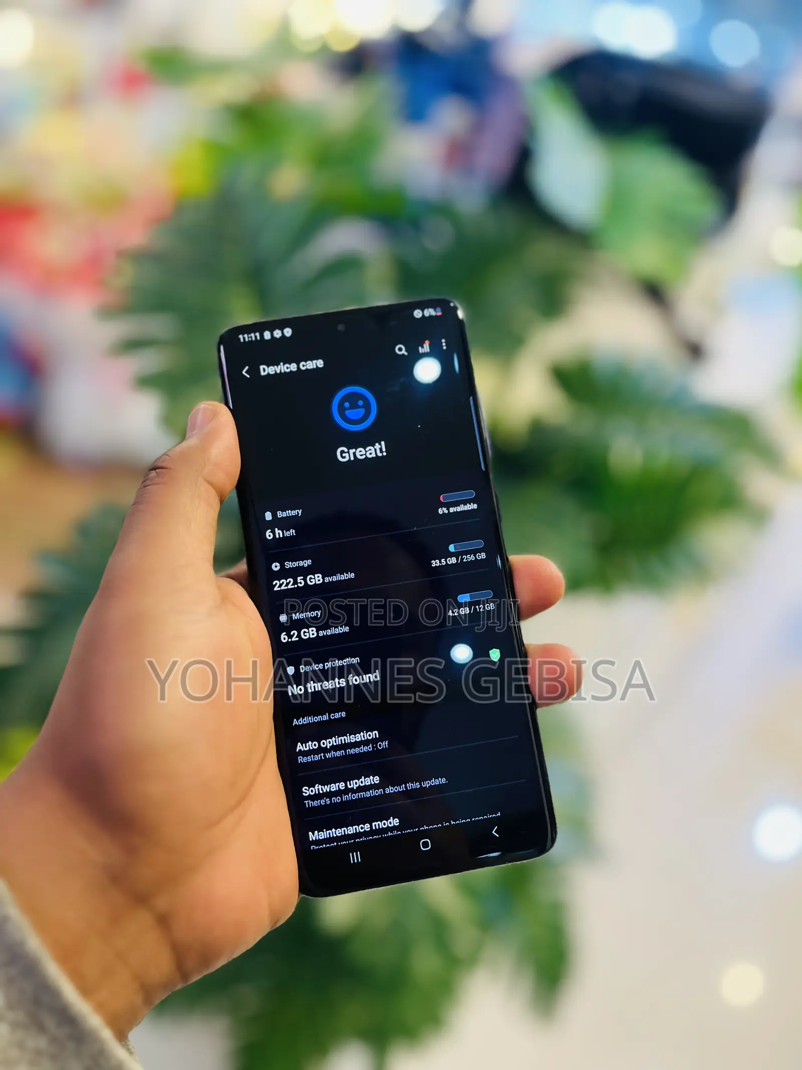 Samsung Galaxy S20 Ultra 5G 256 GB Black