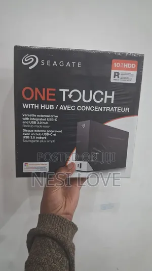 I10TB Seagate One Touch External Hard Disk Storage