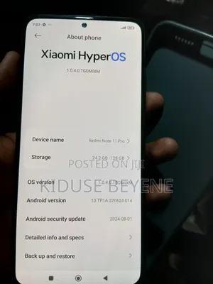 Xiaomi Redmi Note 11 Pro 5G 128 GB Black