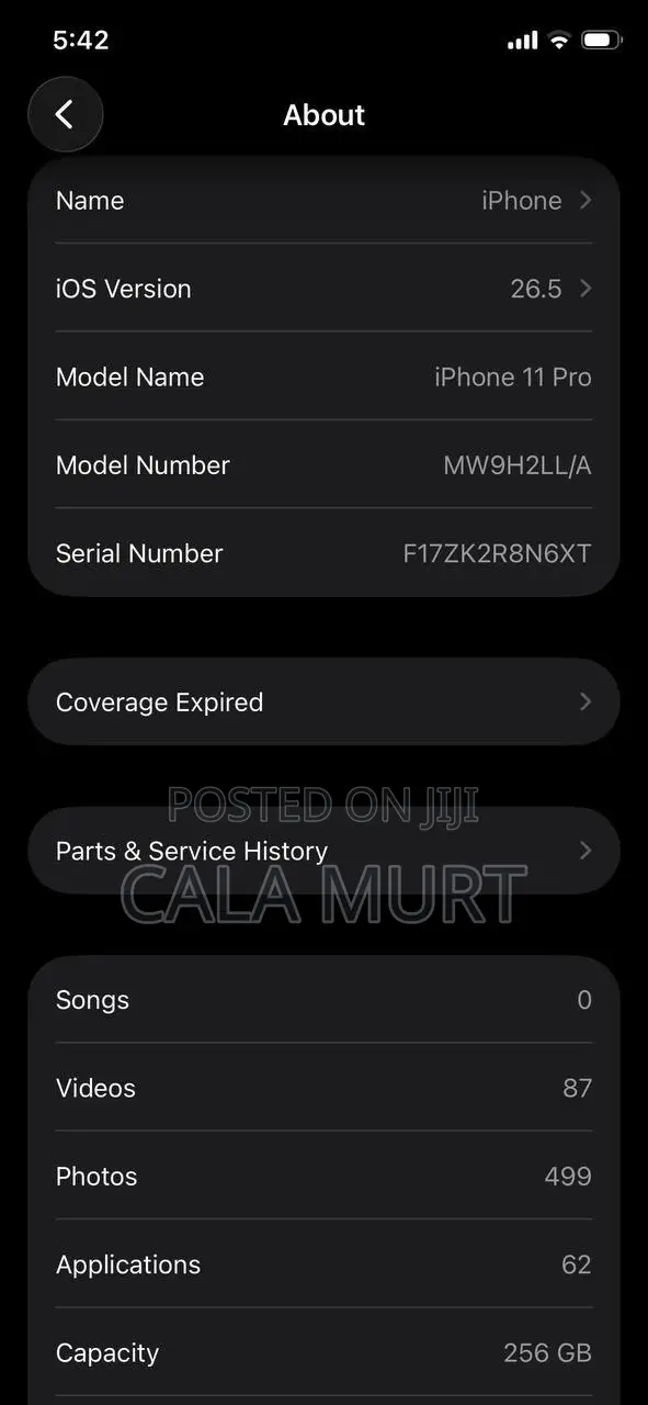 Apple iPhone 11 Pro 256 GB White