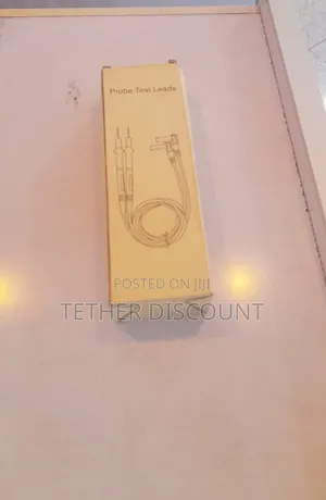 Vintage Box Containing Probe Test Leads