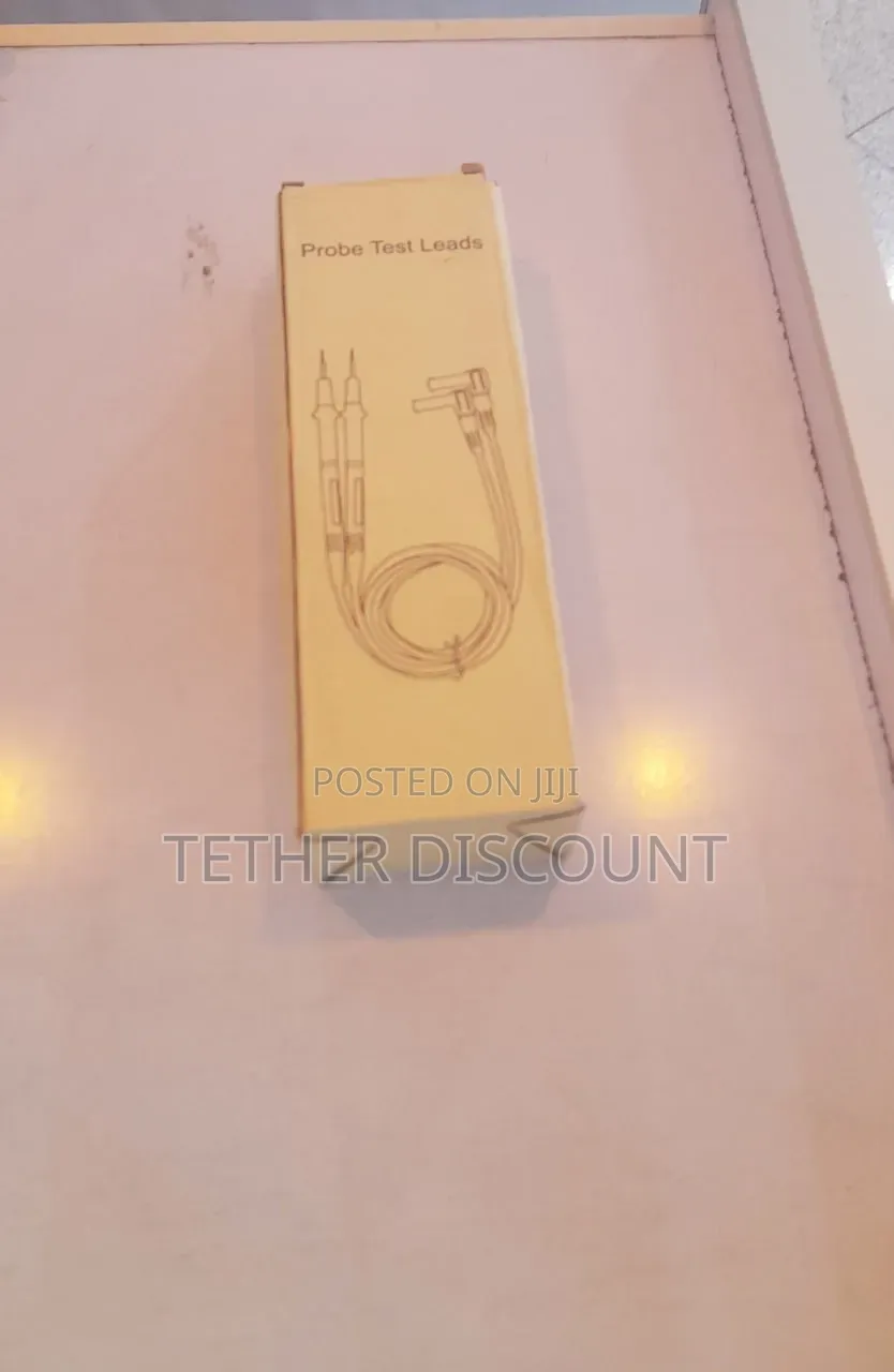 Vintage Box Containing Probe Test Leads