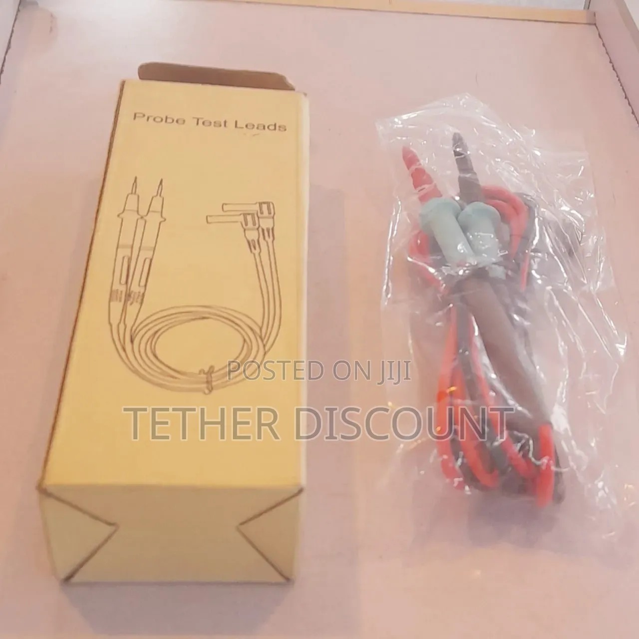 Vintage Box Containing Probe Test Leads