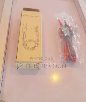 Vintage Box Containing Probe Test Leads