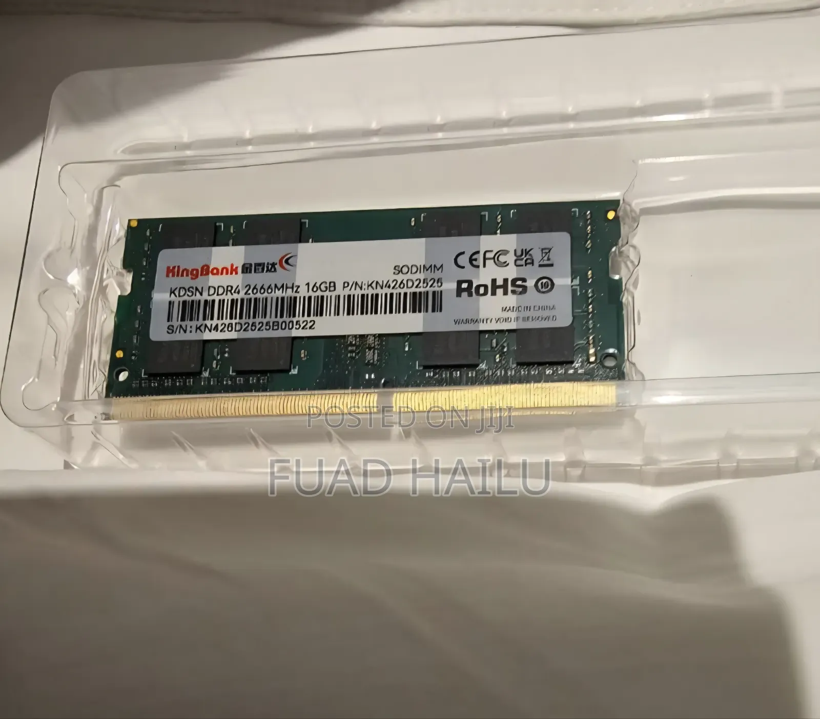 Kingbank 16gb Ddr4 2666mhz Sodimm Laptop Ram