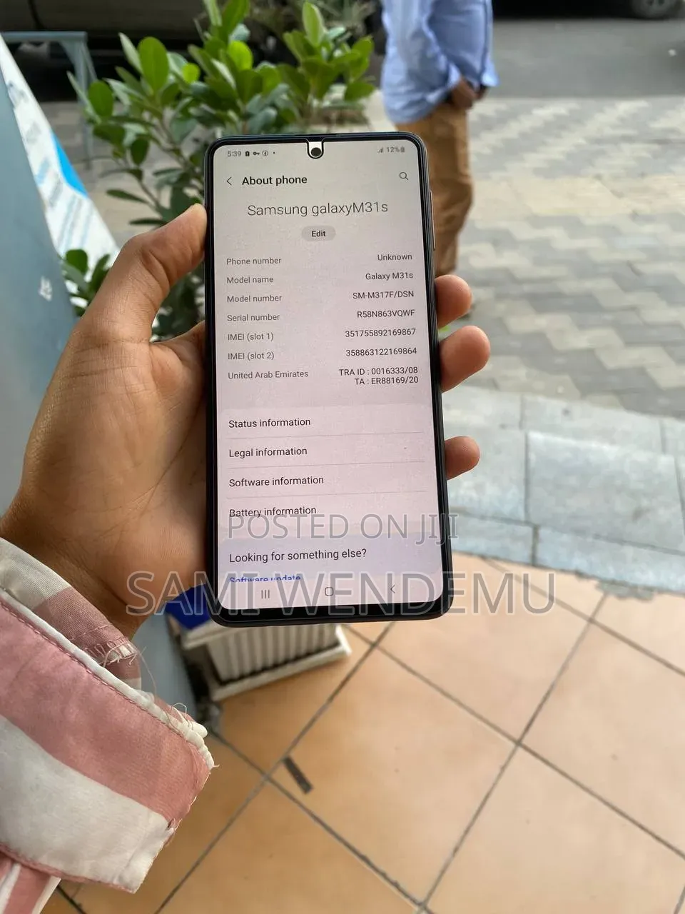 Samsung Galaxy M31 128 GB Black