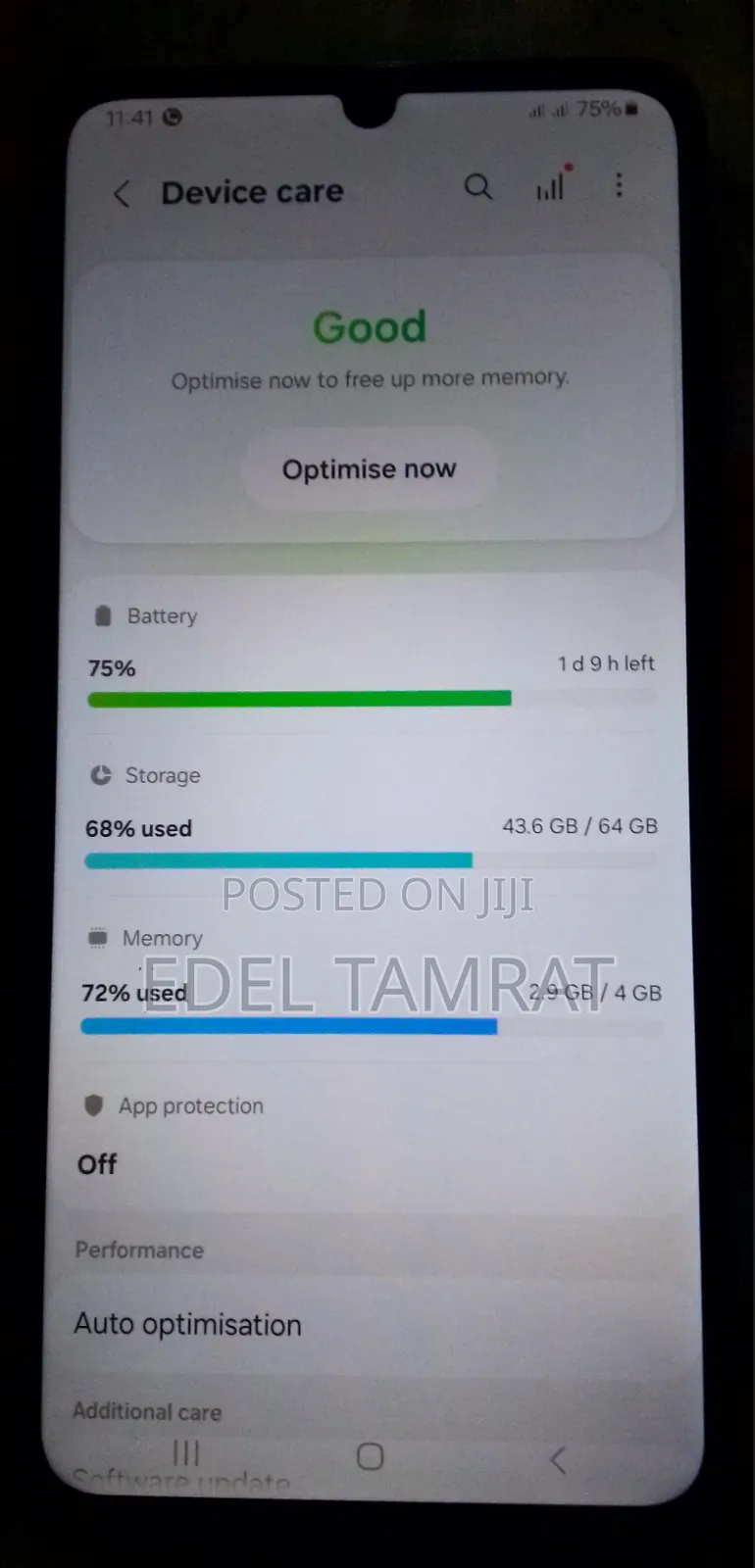 New Samsung Galaxy A06 64 GB Black