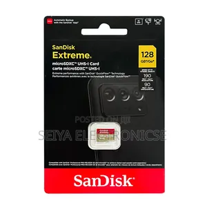 SanDisk Extreme PRO Camera Memory 128GB Speed 90 MBPS