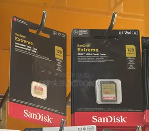 SanDisk Extreme PRO Camera Memory 128GB Speed 90 MBPS
