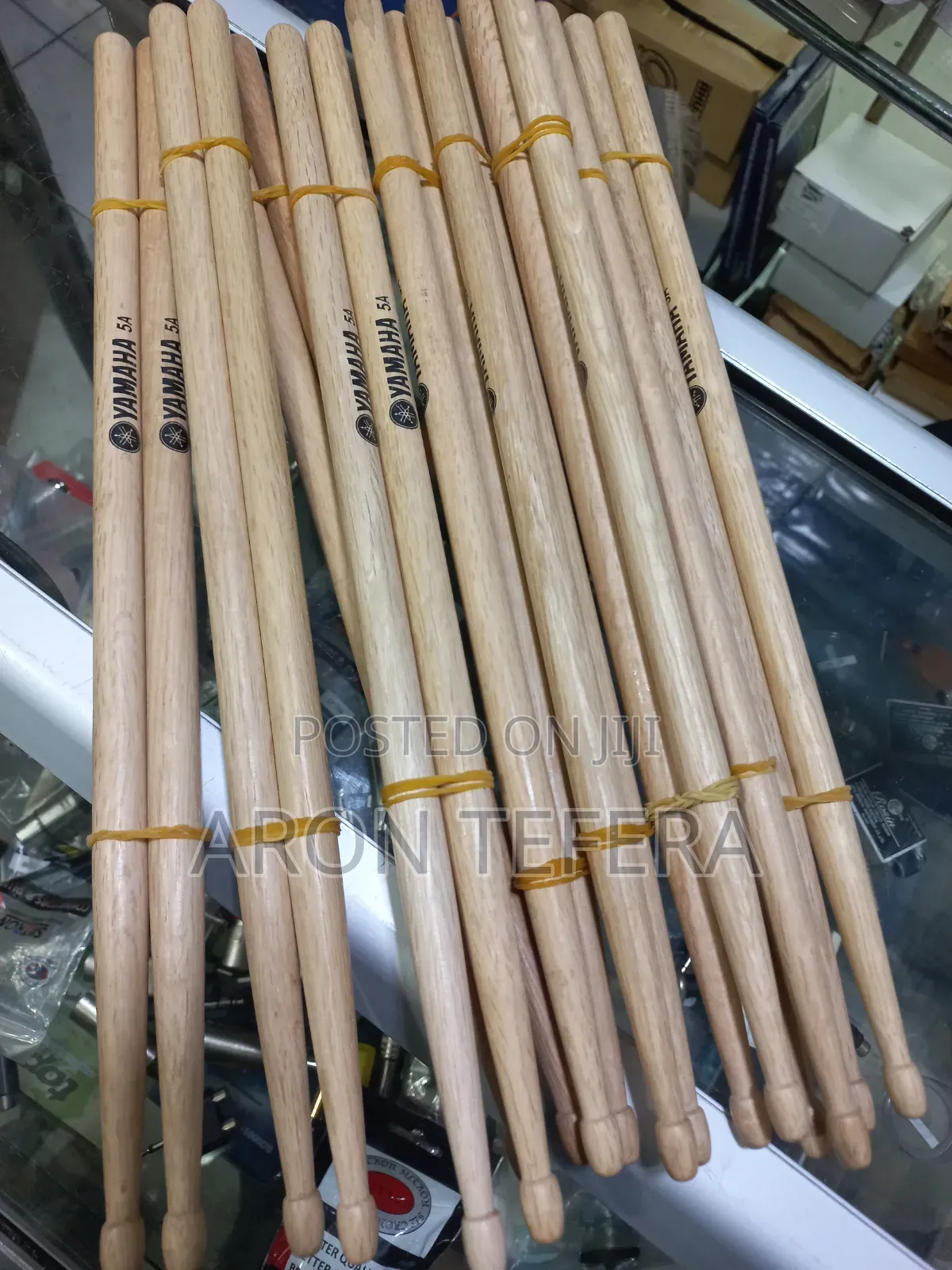 Original Yamaha 5A Wooden Drumsticks!